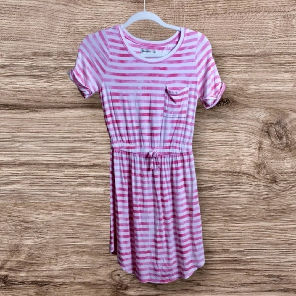 Abercrombie kids large/14 pink short sleeve dress